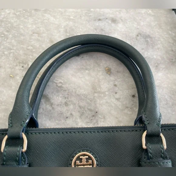 Tory Burch Saffiano Robinson Small Multi Tote - Picture 12 of 16